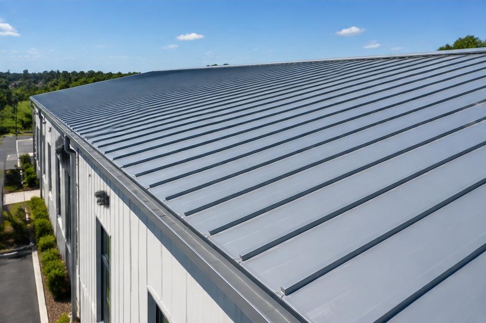 Commercial metal roofing