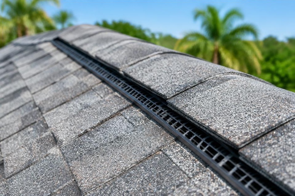 Ridge ventilation