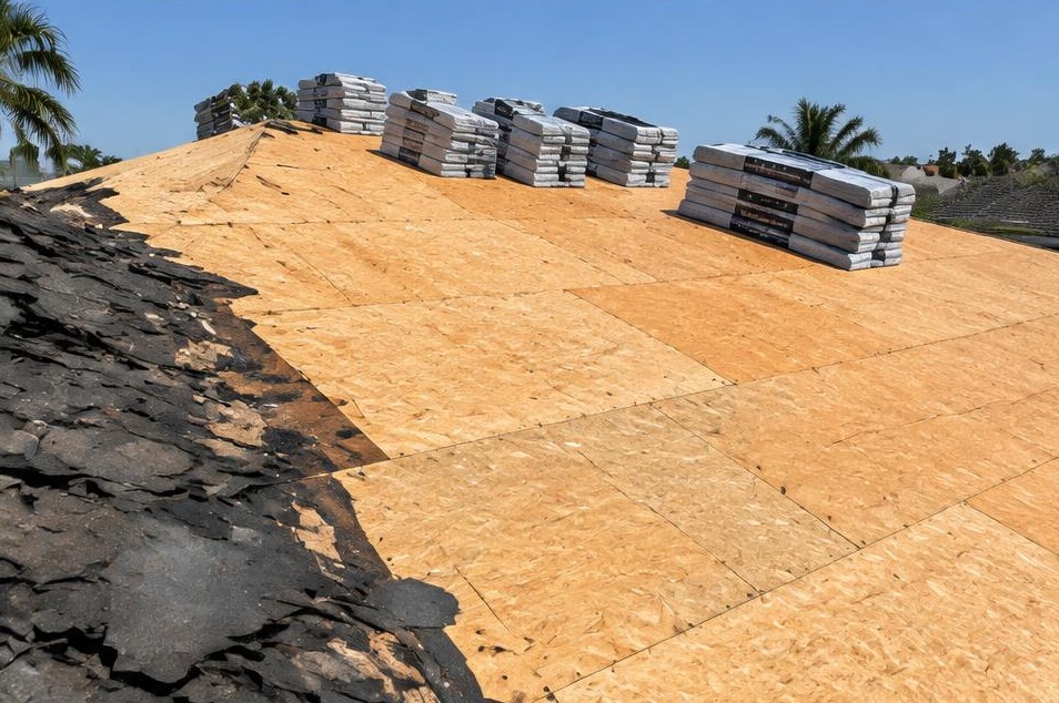 Roof decking preparation